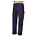 Pantaloni da lavoro in T / C twill 245g. BLU tg. L - Foto miniatura 1