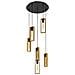 49549 Littleton Lampada A Sospensione E27 6x60w - Foto miniatura 1