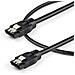 0.6 M Round Sata Cable - 6gbs Sata Cord - Latching Connectors - Foto miniatura 3