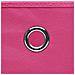 Scatole Portaoggetti con Coperchi 4pz Rosa 32x32x32 cm Tessuto - Foto miniatura 2