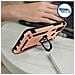 Cover Huawei Y6p Bi-materia Anello Magnetico Stand Rosa Gold - Foto miniatura 3