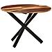 Tavolo Da Pranzo 100x100x75cm Legno Di Acacia Finitura Sheesham - Foto miniatura 7