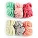 6 Gomitoli Di Lana 5 M - Bianco Sporco, Grigio Pallido, Corallo, Rosa Indiano, Rosa Confetto, Menta - Foto miniatura 1