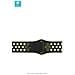 Bracciale In Silicone Per Apple Watch 42/44/45/49 Mm, Nero /giallo - Foto miniatura 4