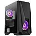 Case Visor Midi Tower ATX, EATX, micro ATX, Mini-ITX 2 Porte USB 3.2 Colore Nero (Finestrato) - Foto miniatura 2
