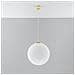 Lampada A Sospensione Ugo 40 Oro Sl. 0717 - Minimalista Lampade A Sospensione Oro Bianco 130x40x40 Cm - Foto miniatura 2