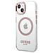Cover Per Iphone 14 Tpu Gold Outline, Trasparente - Foto miniatura 1