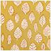 Set Di 2 Cuscini Ginnala Cotone 45 X 45 Cm Giallo Trama Di Piante - Foto miniatura 2