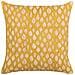 Set Di 2 Cuscini Ginnala Cotone 45 X 45 Cm Giallo Trama Di Piante - Foto miniatura 5