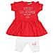 Vestito Neonato Completo lc11762 ro bb s2-6m Bambina - Foto miniatura 1