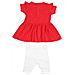 Vestito Neonato Completo lc11762 ro bb s2-6m Bambina - Foto miniatura 4