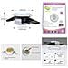 Mini Faretto Led 1w Soffitto Tondo Incasso Molla 4cm Led Bianco Caldo 3000k - Foto miniatura 2
