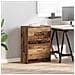 Armadi con 2 Cassetti 2 pz Legno Antico 60x31x40 cm Truciolato - Foto miniatura 4