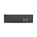 NKL-1830 tastiera Universale RF senza fili + Bluetooth QWERTY Spagnolo Nero, Grigio - Foto miniatura 1