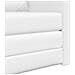 Divano Letto 2-in-1 Bianco 74x77x81 cm Pelle Sintetica - Foto miniatura 9