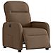 Poltrona Elettrica Reclinabile Marrone in Tessuto - Foto miniatura 3