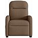 Poltrona Elettrica Reclinabile Marrone in Tessuto - Foto miniatura 5