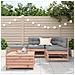 Set Divani Giardino 5 pz con Cuscini Legno Massello di Douglas - Foto miniatura 3