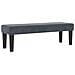 Letto Box Spring con Materasso e Panchina Grigio Scuro 180x200 cm in Velluto - Foto miniatura 6