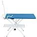 EOLO Asse da Stiro Professionale Rettangolare AS09 V6 Piano Riscaldato Aspirante 112x50 cm Richiudibile Regolazione Temperatura Altezza Regolabile Braccetto Stiramaniche - Foto miniatura 6