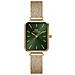 Orologio Da Donna Quadro Pressed Melrose Emerald 20mm Dw00100445 + Scatola (zw505n) - Disponibile - Foto miniatura 4