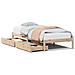 Letto senza Materasso 90x190 cm in Legno Massello di Pino - Foto miniatura 1
