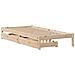 Letto senza Materasso 90x190 cm in Legno Massello di Pino - Foto miniatura 3