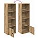 Libreria Rovere Artigianale 31x24x102 cm in Legno Multistrato - Foto miniatura 8