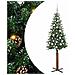 Albero di Natale snodato con 300 LED con supporto Verde 180 cm - Foto miniatura 1