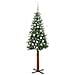 Albero di Natale snodato con 300 LED con supporto Verde 180 cm - Foto miniatura 3