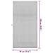 Asciugamani Sportivi 2 pcs Grigio 180 x 90 cm - Foto miniatura 8