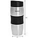 Tazza termica KB-7542 da 380 ml con tappo Click-Clack - Foto miniatura 3