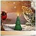 Candela Led A Forma Di Albero Di Natale Senza Fiamma - Atmosfera Festosa, Sicura E Riutilizzabile  L - Foto miniatura 2