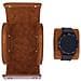 Custodia Da Viaggio Singola Per Orologi In Pelle Pu Portatile Brown - Foto miniatura 1