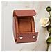 Custodia Da Viaggio Singola Per Orologi In Pelle Pu Portatile Brown - Foto miniatura 3