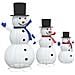 Familia di Pupazzi di Neve Natalizi 3 pcs Bianco caldo - Foto miniatura 4