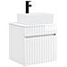 Mobile lavabo da parete Bianco Lucido 49 x 41 x 63 cm - Foto miniatura 1