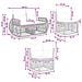 Set Divano da Giardino 8 pcs Grigio e Grigio Scuro polyrattan - Foto miniatura 7