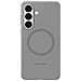 Custodia In Silicone Grigia Per Samsung Galaxy S26+ Con Magneti (compatibile Con Magsafe) - Foto miniatura 3