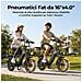 MileLink 1 Bici Elettrica con Doppia Batteria 48V 18+23Ah, pneumatici fat 16 '', lunga autonomia, portapacchi, freno idraulico a disco, Verde Militare - Foto miniatura 4