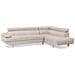 Divano Angolare Moderno In Tessuto Beige Norrea - Foto miniatura 22