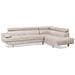 Divano Angolare Moderno In Tessuto Beige Norrea - Foto miniatura 15