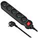 Prese Multiple A 5 Prese Con Interruttore, Terra, Cavo Da 1,4 M Con Protezione Per Bambini Energy Mce183 2300w - Foto miniatura 1