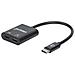 Adattatore Audio Usb-c Maschio 2x Usb-c Femmina - Foto miniatura 3