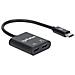 Adattatore Audio Usb-c Maschio 2x Usb-c Femmina - Foto miniatura 1