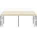 Gazebo A Parete 6x3x2,5 M Crema - Foto miniatura 5