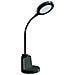Lampada Da Scrivania Led 7w Con Interruttore Touch E Portapenne. Nero - Foto miniatura 1