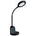 Lampada Da Scrivania Led 7w Con Interruttore Touch E Portapenne. Nero - Foto miniatura 4