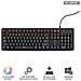 Tastiera Gaming USB GXT 863 Mazz Colore Nero (Layout QWERTY)  - Foto miniatura 1