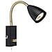 Applique Per Interni A 1 Luce Nera, Gu10 - Foto miniatura 1